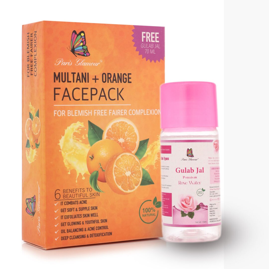 Multani And Orange Facepack - Paris Glamour