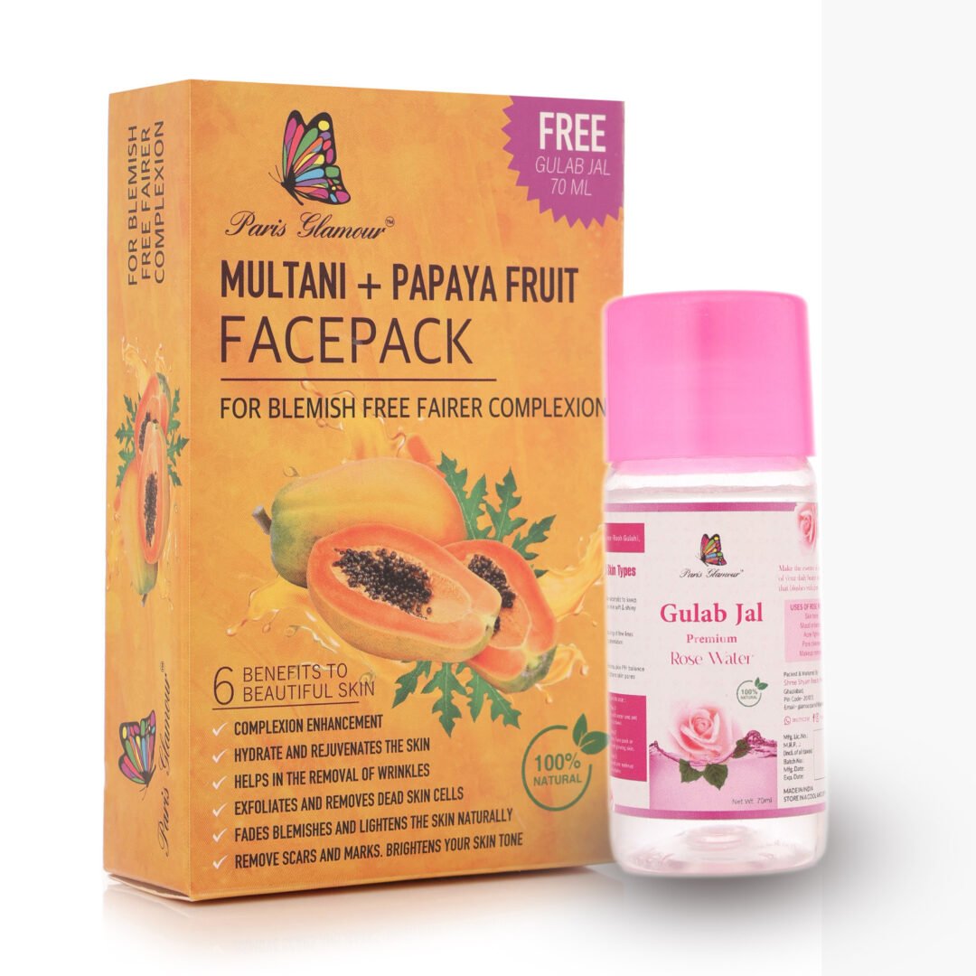 Multani And Papaya Fruit Facepack