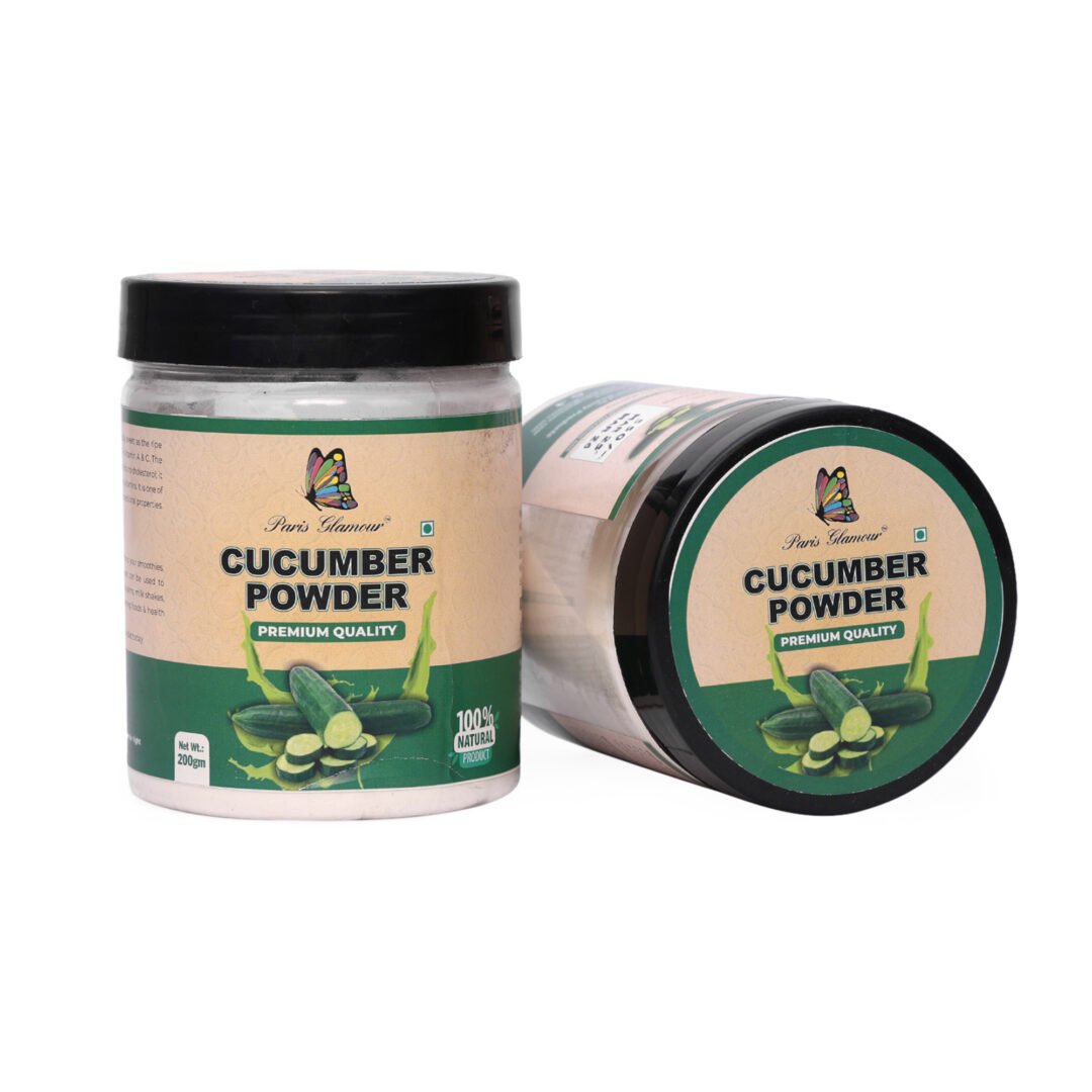 Cucumber Powder: A Natural Boost for Skin, Hair, and Refreshing Juices(200gm) - Image 5
