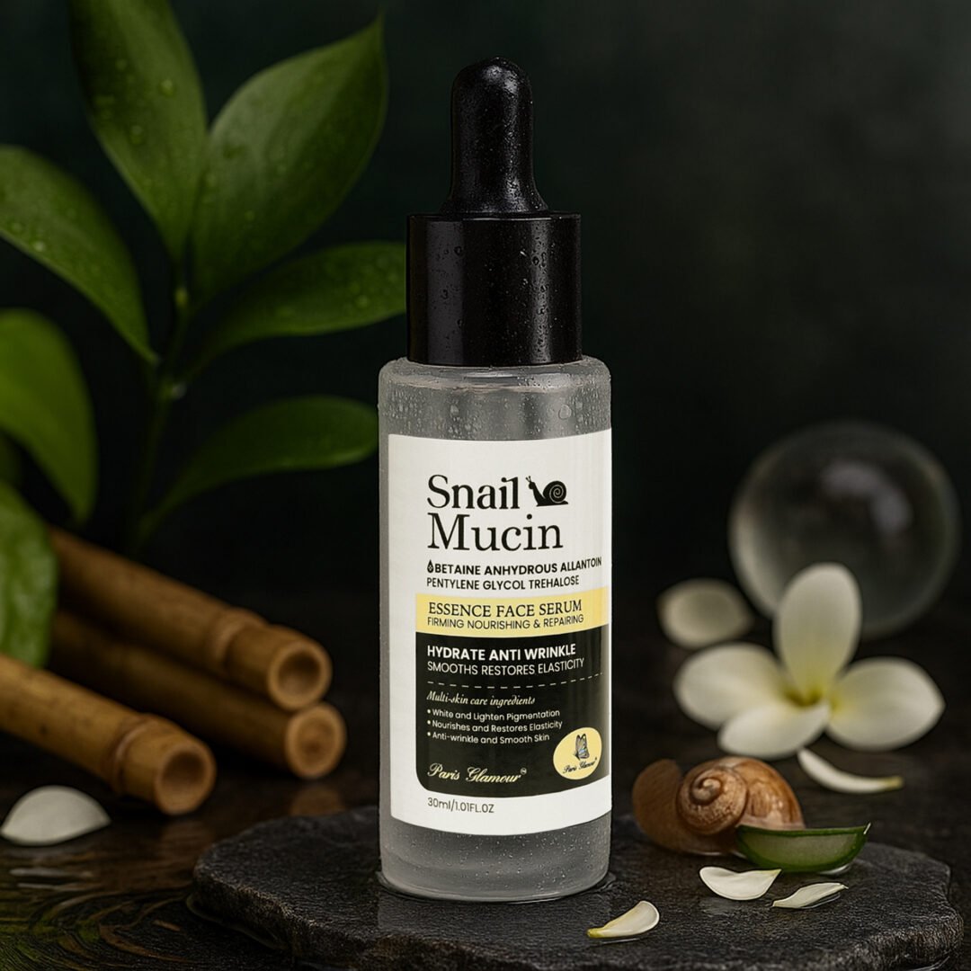 Paris Glamour Snail Mucin Face Serum for Glowing & Youthful Skin | Hydrating, Brightening, Anti-Aging Serum - 30ml - Image 6